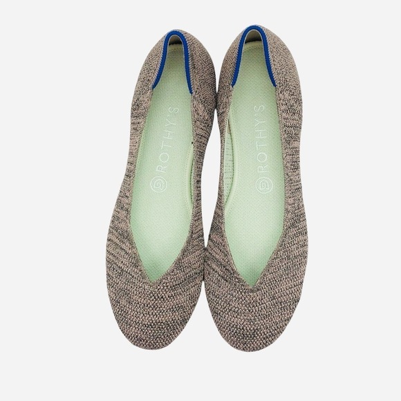 Rothy’s The Flat Stardust Metallic Women’s Size 9.5 - Picture 3 of 12